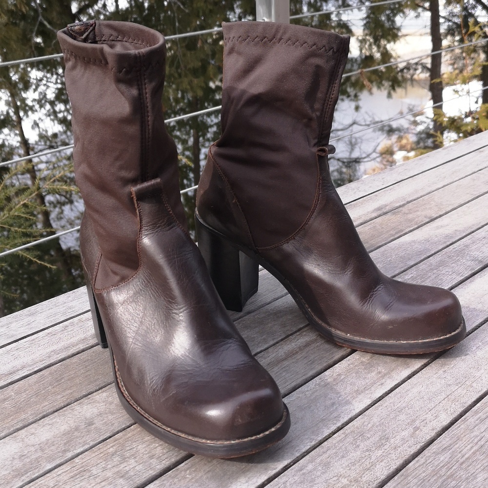 Guess leather ankle boots
